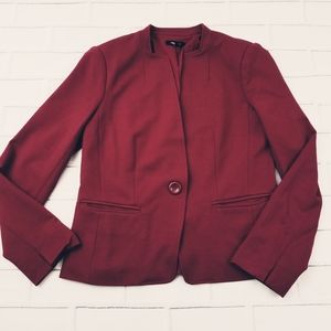 Premise Dark Red Blazer